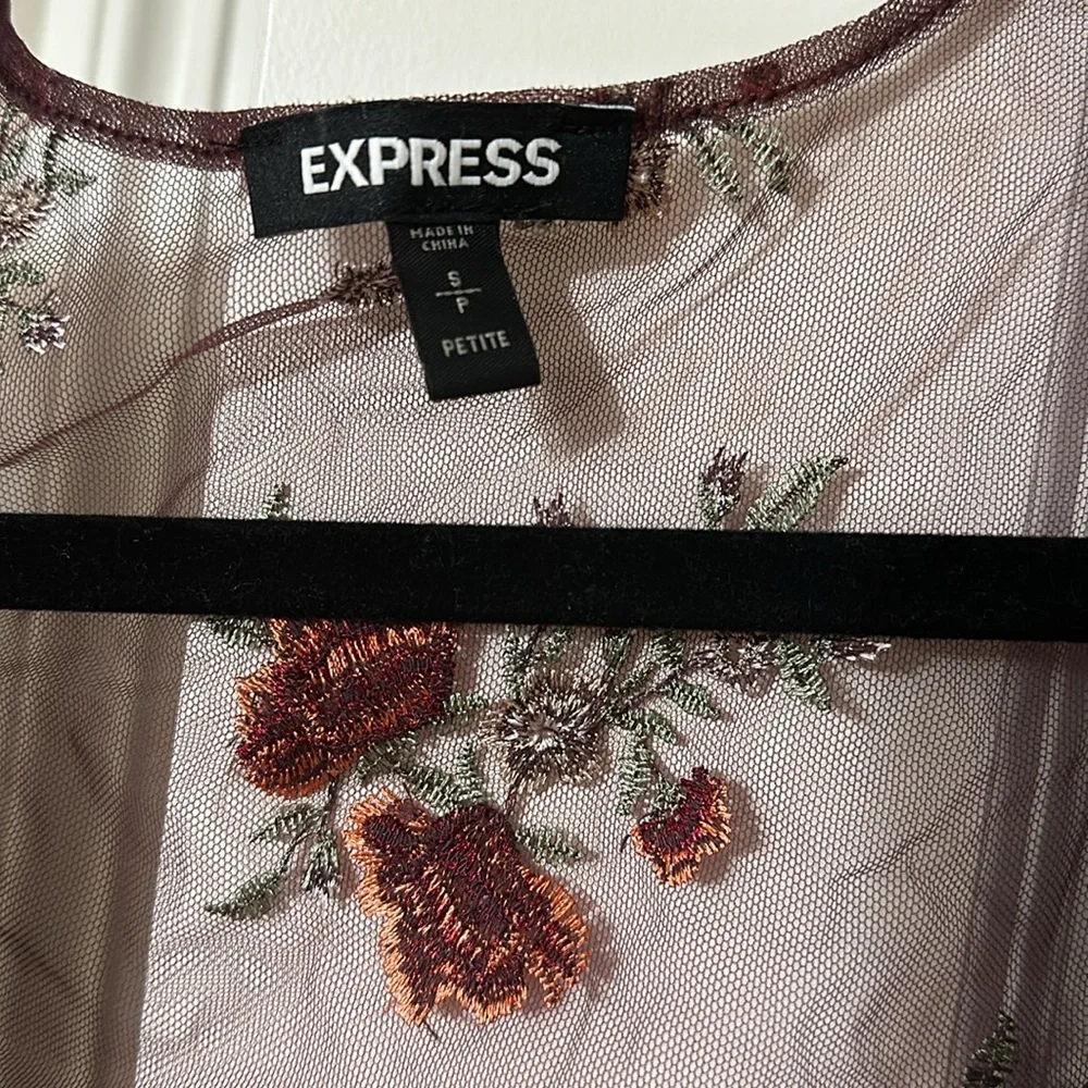 Express floral body suit - Picture 2 of 2